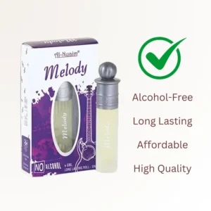 Al Nuaim Melody Attar Perfume Gold Series Alcohol-Free Perfume Roll On 6 ml