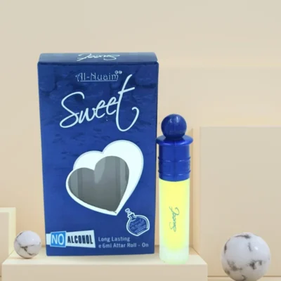 Al Nuaim Sweet Attar Perfume Gold Series Alcohol-Free Perfume Roll On 6 ml
